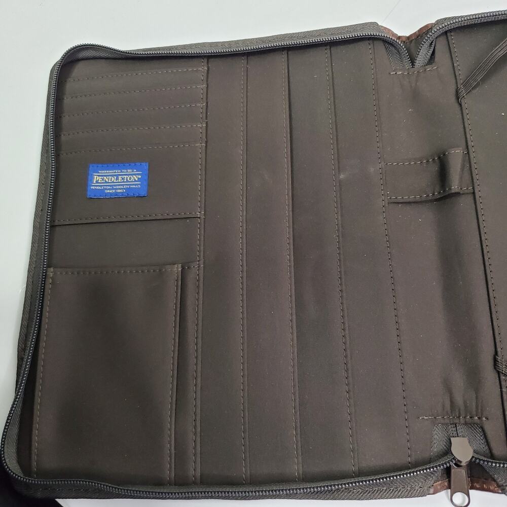 Pendleton Wool Rust Feather Storm- Tablet Case Po… - image 3